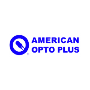 Image of American Opto Plus LED color logo