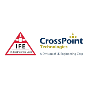 Image of I.F. Engineering Corp and CrossPoint Technologies color logo