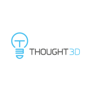 Image of Thought3D color logo